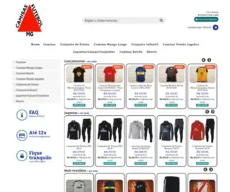 Mgcamisashop.com.br(MG CAMISAS FUTEBOL) Screenshot