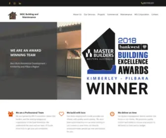 MGCBM.com.au(Building and Maintenance Kununurra) Screenshot