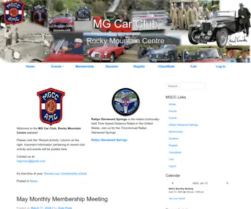 MGCC.org(Rocky Mountain Centre) Screenshot