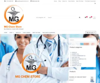 MGchemStore.com(MG Chem Store) Screenshot