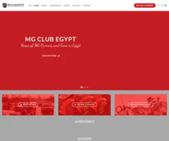 MGclubegypt.com(Home of MG Owners and Fans in Egypt) Screenshot