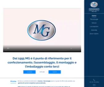 Mgconfezionamento.it(MGconfezionamento di Galassi C) Screenshot