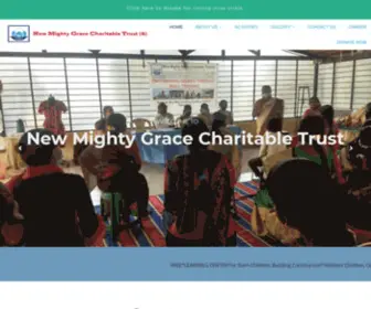 MGCT.org(New Mighty Grace Charitable Trust) Screenshot