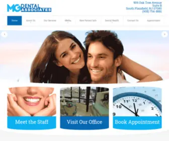 Mgdentistrynj.com(South Plainfield Dental Implants) Screenshot