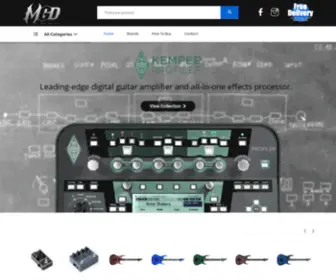 MGDPH.com(Music Gear Distribution) Screenshot