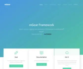 Mgear-Framework.com(MGear Framework) Screenshot