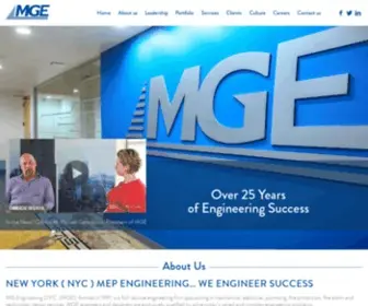 Mgedpc.net(MG Engineering D.P.C) Screenshot