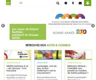Mgen.fr(Mutuelle et assurances) Screenshot