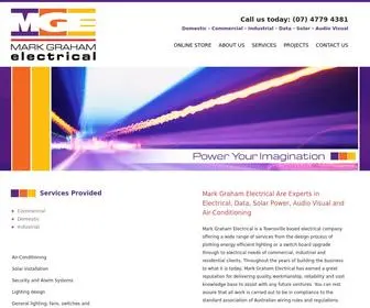 Mge.net.au(Mark Graham Electrical) Screenshot