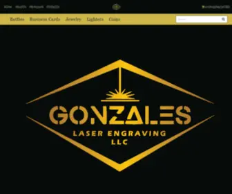 Mgengraving.com(Gonzales Laser Engraving LLC) Screenshot