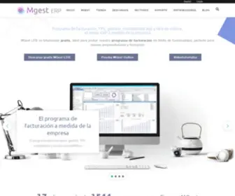 Mgest.com(Programa de facturación) Screenshot