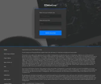 Mgetcorp.com(Fast and secure online loans) Screenshot