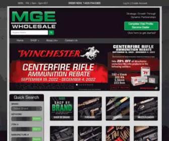 Mgewholesale.com(MGE Wholesale) Screenshot