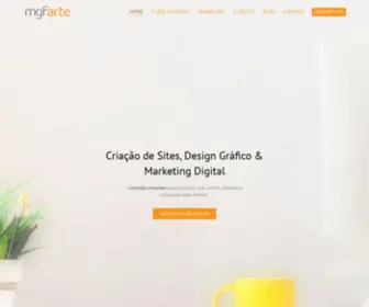 Mgfarte.com.br(Criação de Sites) Screenshot