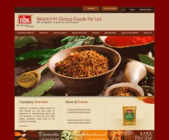 MGFPL.com(Maxrotth Global Foods Pvt Ltd) Screenshot