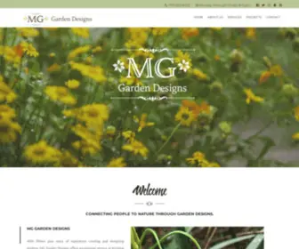 Mggardendesigns.com(MG Garden Designs) Screenshot