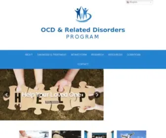MghoCD.org(OCD & Related Disorders Program) Screenshot