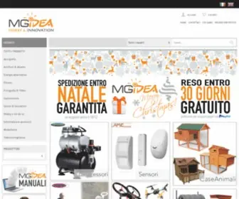 Mgidea.it(Sistemi di Allarme Videosorveglianza sicurezza antifurto casa Modellismo incubatrice hobby giardinaggio) Screenshot