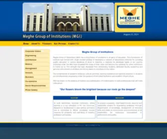 Mginagpur.com(Meghe Group of Institution) Screenshot