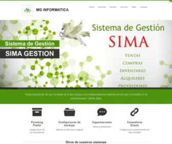 Mginformatica.com.ar(MG INFORMATICA) Screenshot