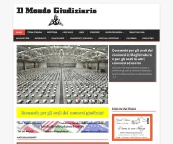 Mgiudiziario.it(Settimanale indipendente giuridizio) Screenshot