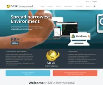 MGK-Global.com(MGK International) Screenshot