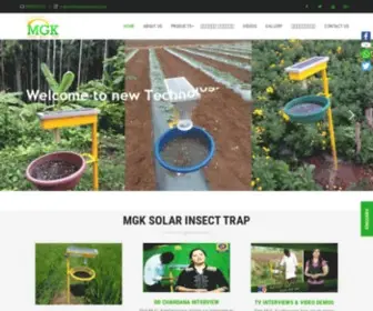 MGksolartrap.com(MGK Solar Insect Trap) Screenshot