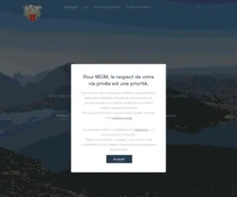 MGM-Constructeur.com(MGM, promoteur immobilier alpes montagne) Screenshot