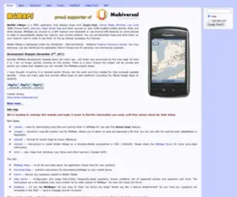 Mgmaps.com(View maps from various sources on your mobile phone) Screenshot