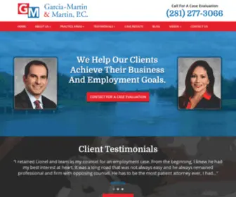 Mgmartinlaw.com(Sugar Land Business Attorney TX) Screenshot