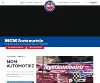 Mgmautomotriz.com(Venta de autos) Screenshot