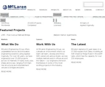 MGMclaren.com(McLaren Engineering Group) Screenshot