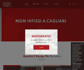 Mgminfissi.com(Fornitura serramenti) Screenshot