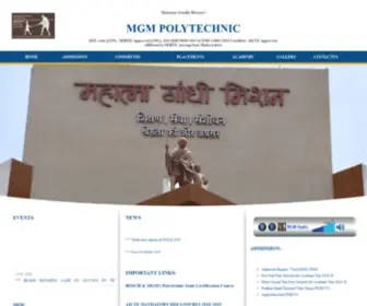 MGmpoly.com(MGM's PLOYTECHNIC) Screenshot