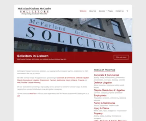 MGmsolicitors.com(Solicitors in Lisburn) Screenshot