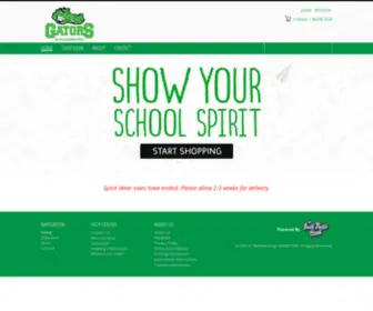 MGMSspiritwear.com(LME Spirit Wear) Screenshot