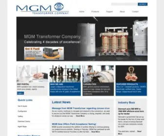 MGMtransformer.com(MGM Transformer) Screenshot