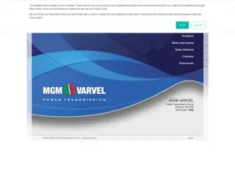 MGmvarvelindia.com(Power Transmission Pvt Ltd) Screenshot