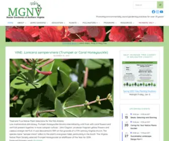 MGNV.org(Master Gardeners of Northern Virginia) Screenshot