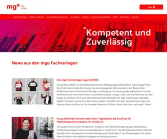 Mgo-Fachverlage.de(Die mediengruppe oberfranken) Screenshot