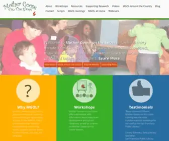 Mgol.net(Mother Goose on the Loose) Screenshot