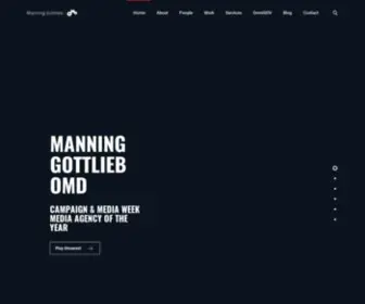 Mgomd.com(Manning Gottlieb OMD) Screenshot