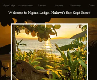 Mgozalodge.com(Mgoza Lodge) Screenshot