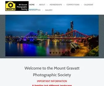 MGPS.org.au(Mount Gravatt Photographic Society) Screenshot
