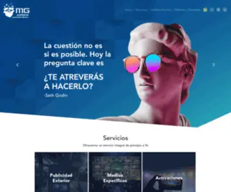 Mgpublicidad.mx(MG Publicidad) Screenshot