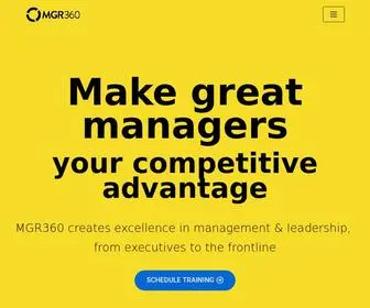 MGR360.com(Manage) Screenshot