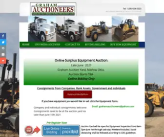 Mgrahamauctioneers.com(Graham Auctioneers LLC) Screenshot