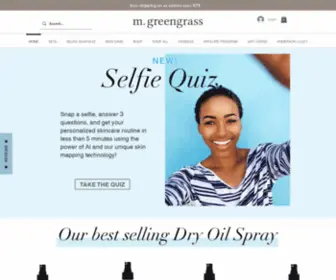 Mgreengrass.com(Greengrass candles) Screenshot