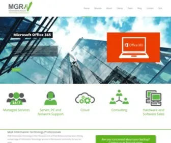 Mgrit.com.au(Managed services provider) Screenshot