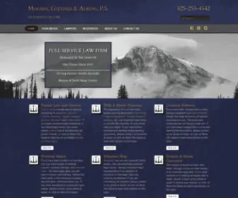 MGrlaw.com(Law Firm) Screenshot